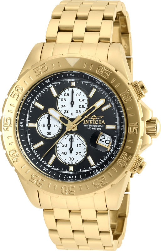 Invicta 21649 (Hodinky Invicta 21649 Aviator Black Dial Men's Watch)